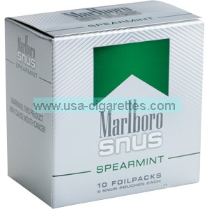 Reviews: Marlboro Snus Spearmint Smokeless Tobacco - USA Cigarettes Online Sale Shop